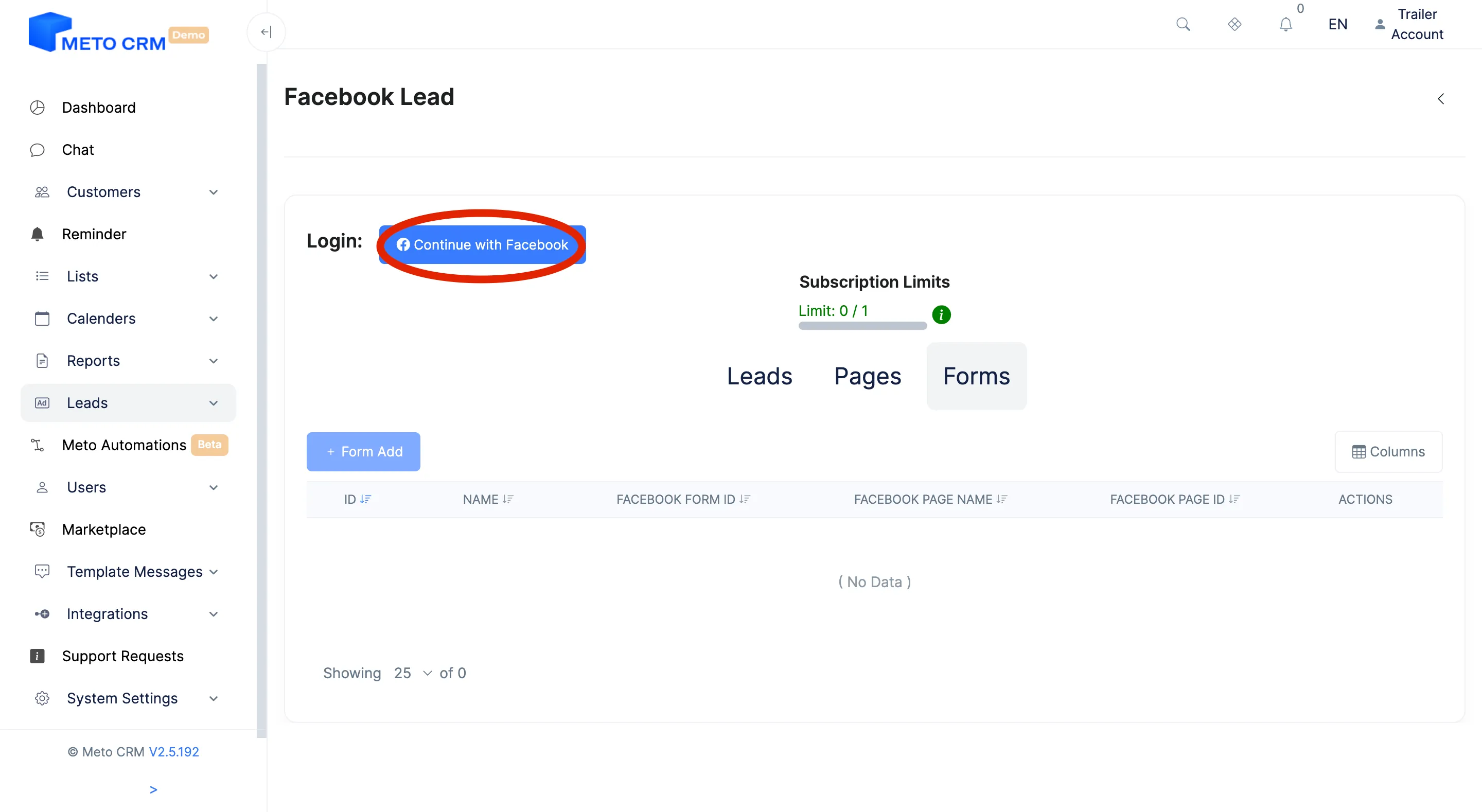 fbleads continue