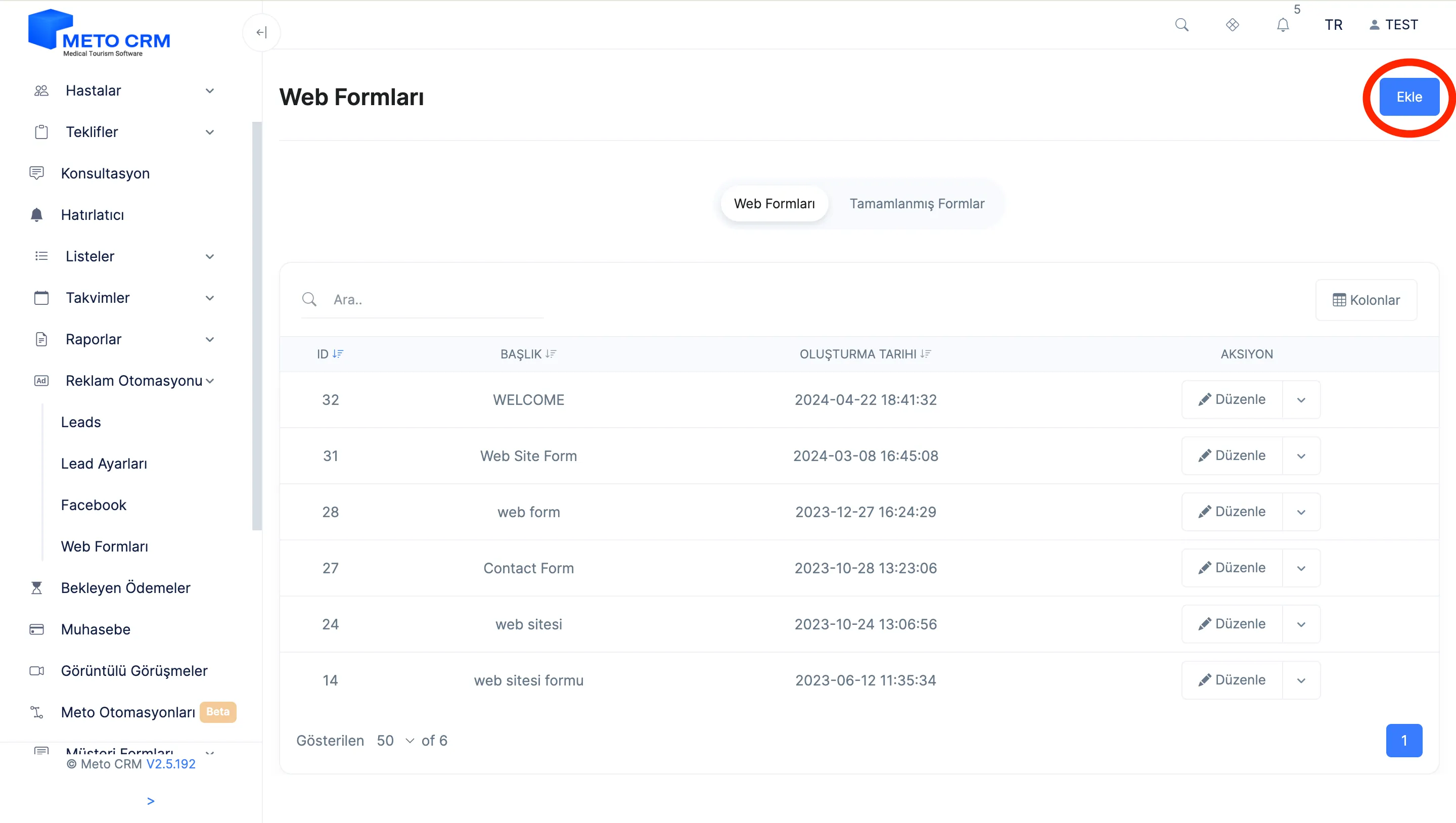 web form2