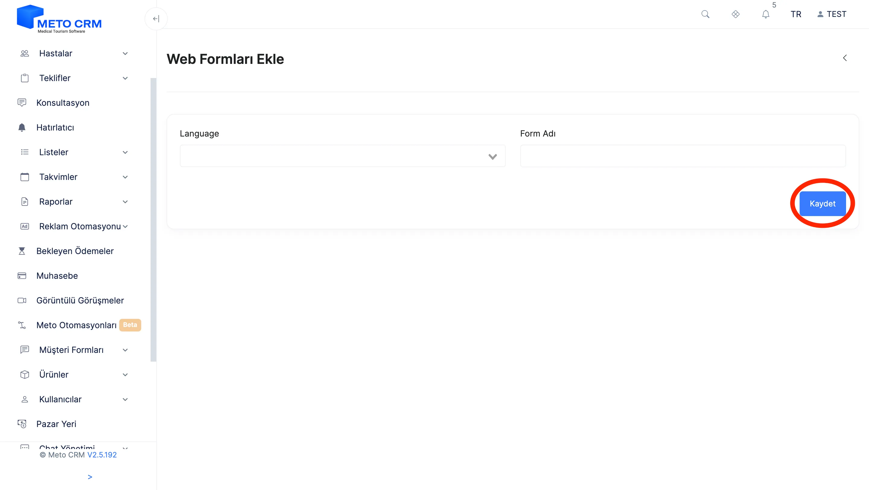 web form3