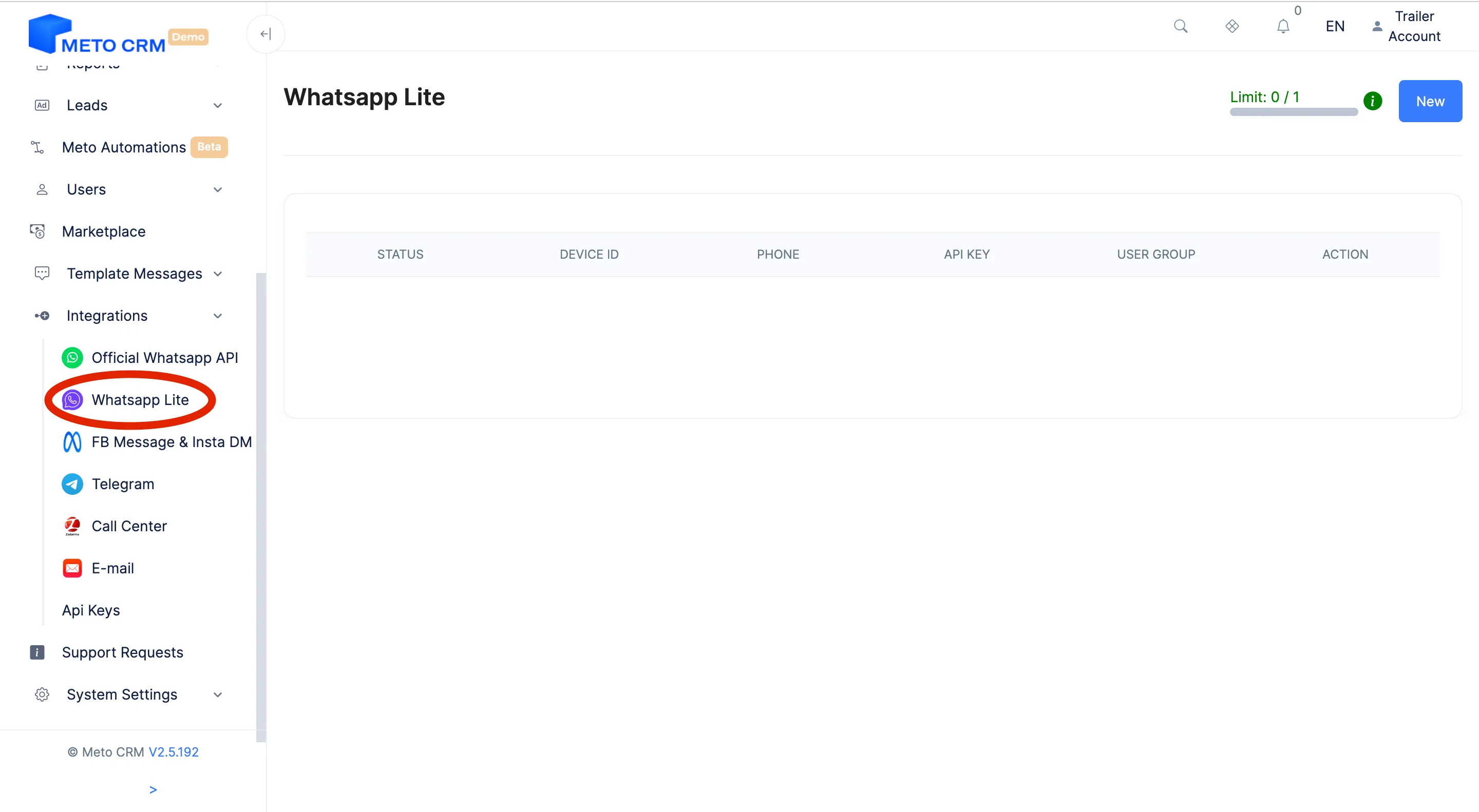whatsapp lite en
